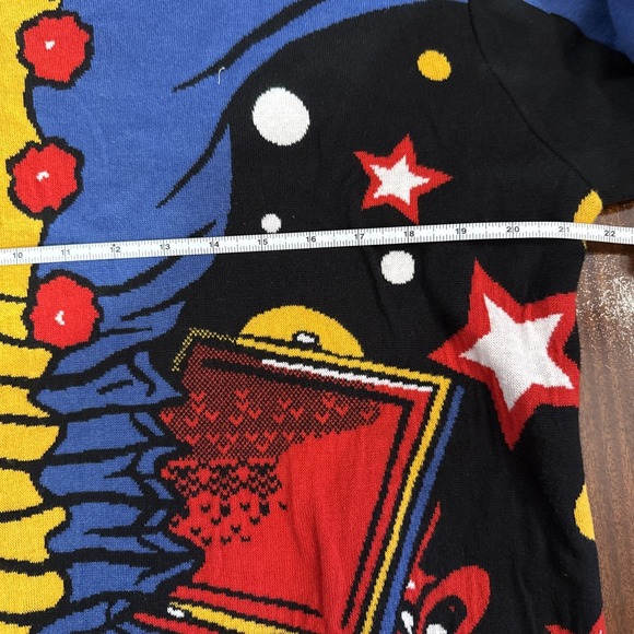 Ugly Christmas Party Sweater 2XL Jack In The Box Unisex Hood NWOT - Picture 5 of 9